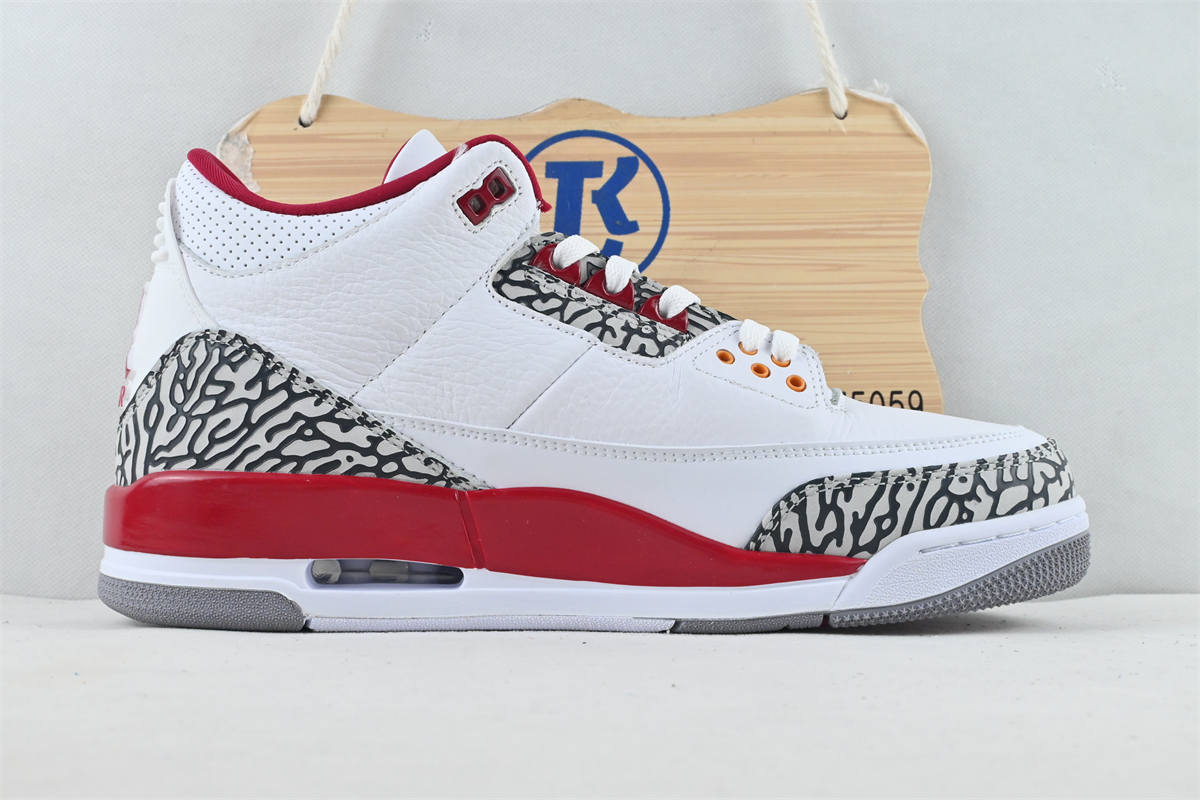 Jordan 3 Retro Cardinal Red