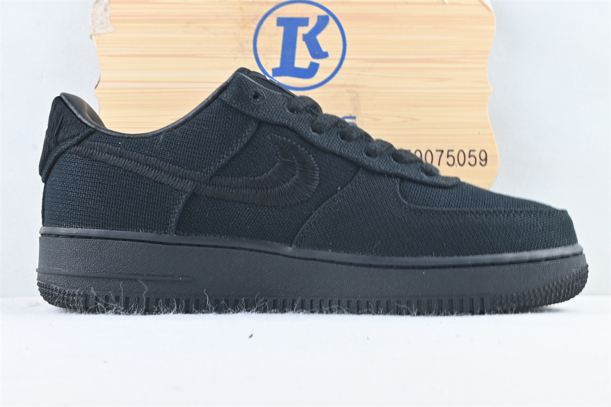 Stussy X Nike Air Force 1 Low “Triple Black”