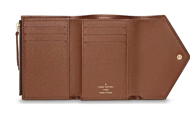 L0vis Vvtt0n Victorine Wallet Monogram Brown Lining