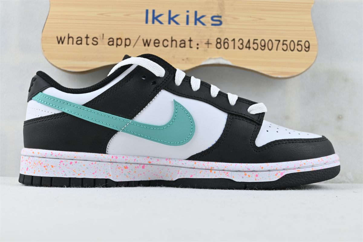 Nike Dunk Low Multiple Swooshes White Washed Teal