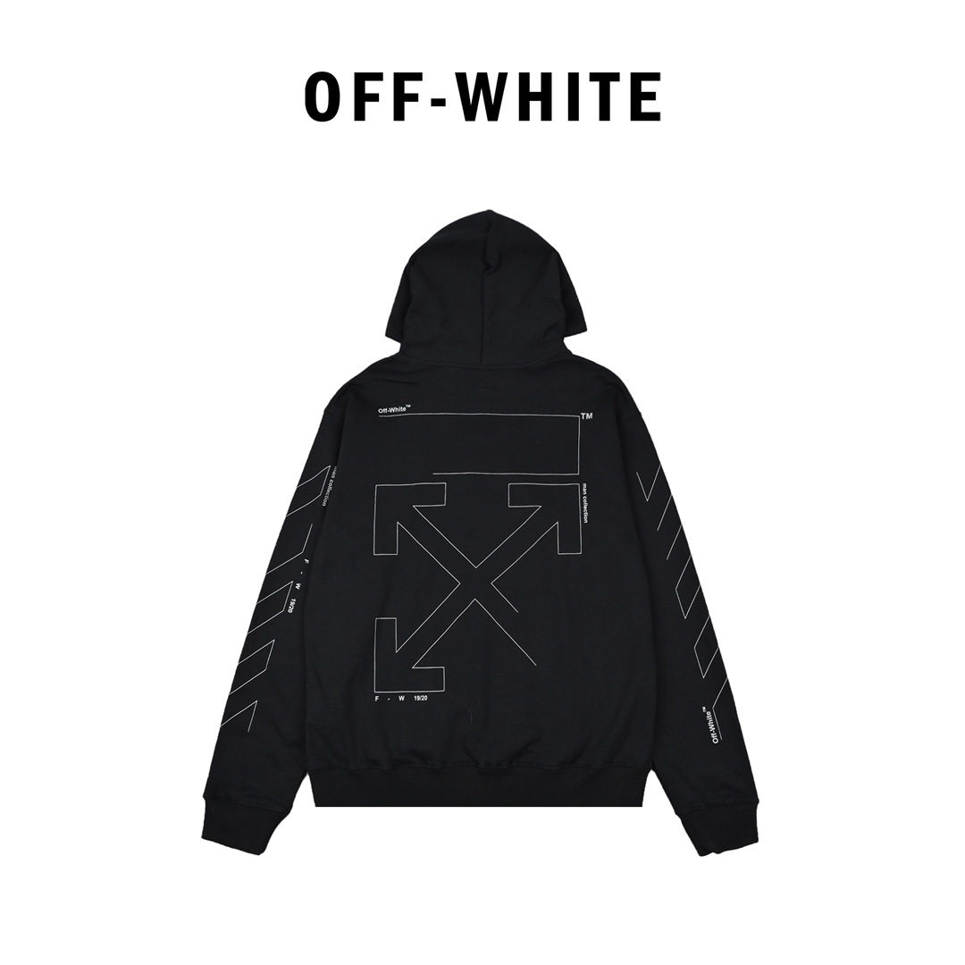 Off-White Hoodie Black
