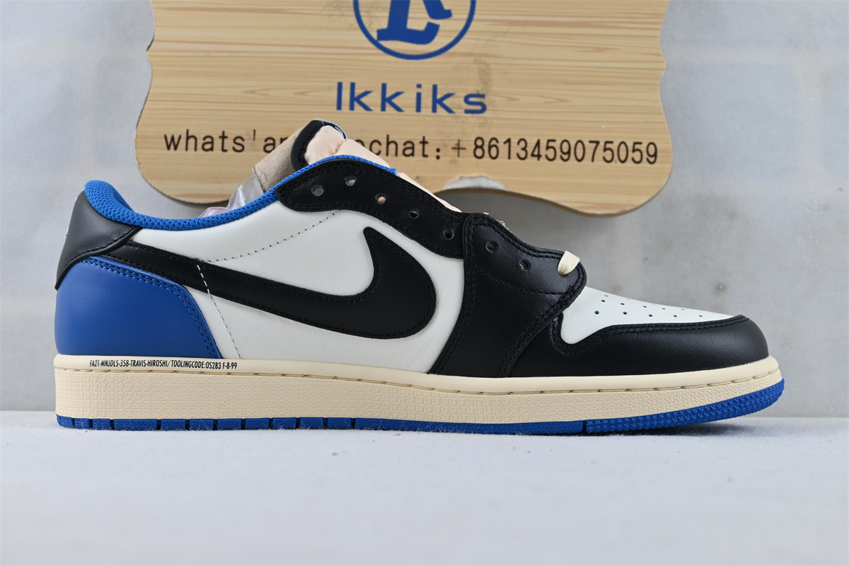 Updated Version Jordan 1 Low Fragment X Travis Scott (Flash Sale )