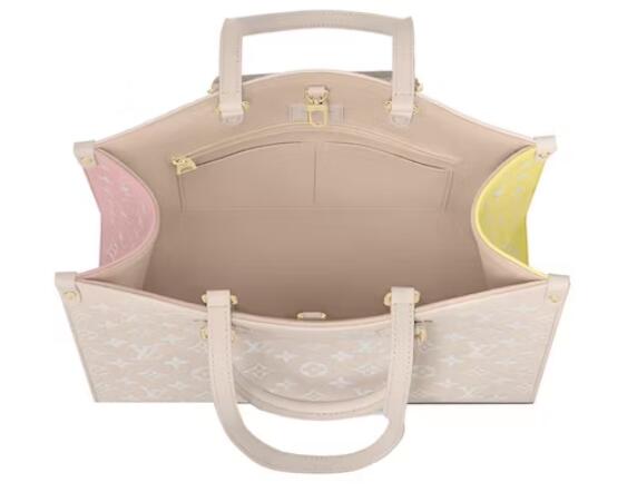 L0vis Vvtt0n Onthego MM Rose Beige ( 10.6H 13.8W 5.5D)