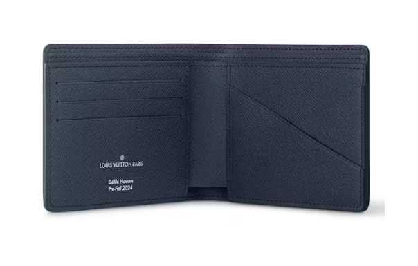 L0vis Vvtt0n Multiple Wallet Damier Heritage Blue