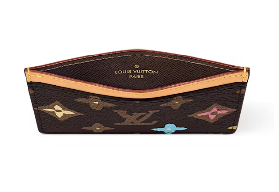 L0vis Vvtt0n by Tyler, the Creator Card Holder Chocolate Craggy Monogram