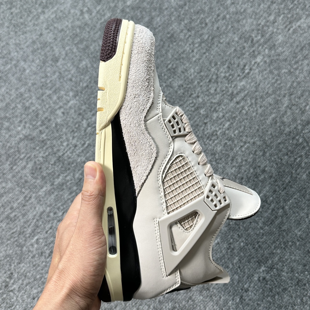A Ma Maniére x Air Jordan 4 Fossil Stone