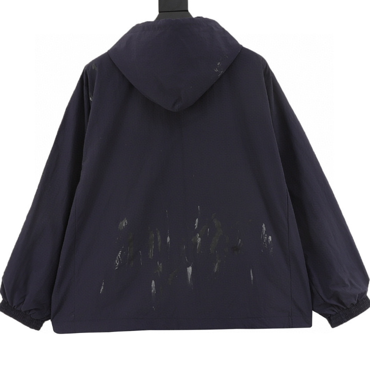 Ba1en*iaga navy blue jacket 2025