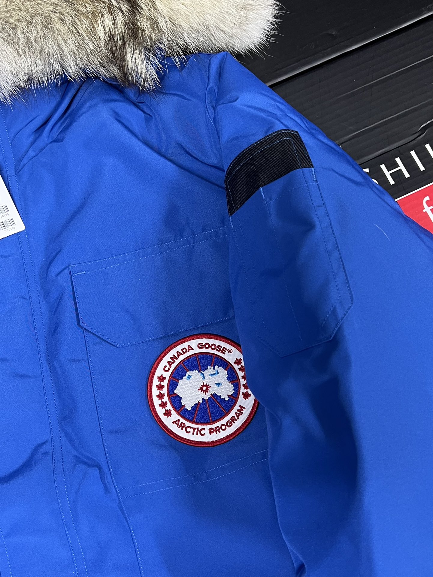 Can*a G00se x PBI Expedition Jacket Blue