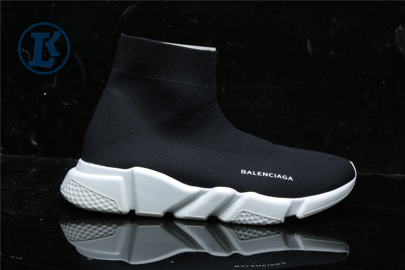 Balenciage Speed Trainer Black White