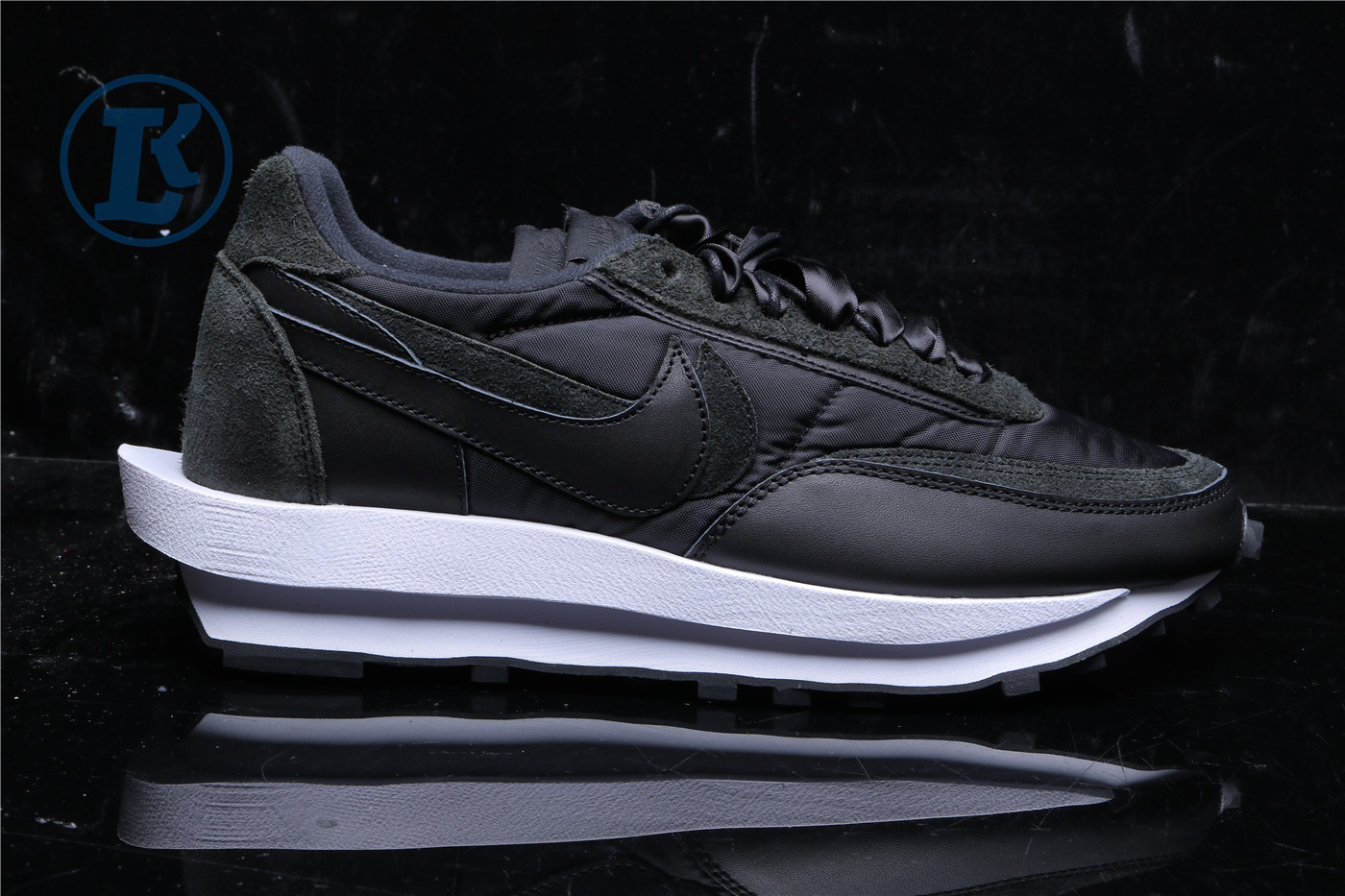 Nike LD Waffle Sacai Black Nylon