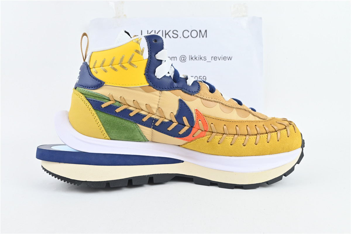 Nike Vaporwaffle sacai Jean Paul Gaultier Sesame Blue